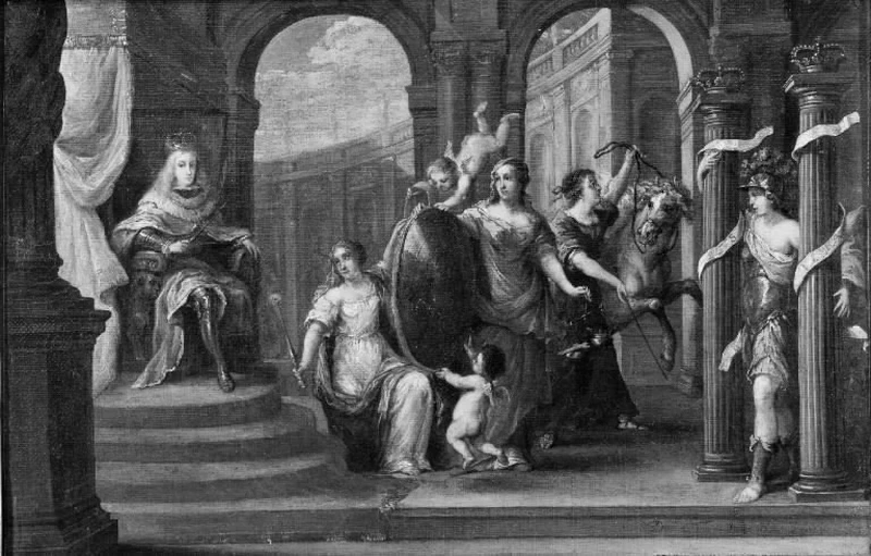 Allegoria dell'incoronazione di Carlo II - Statens Museum for Kunst